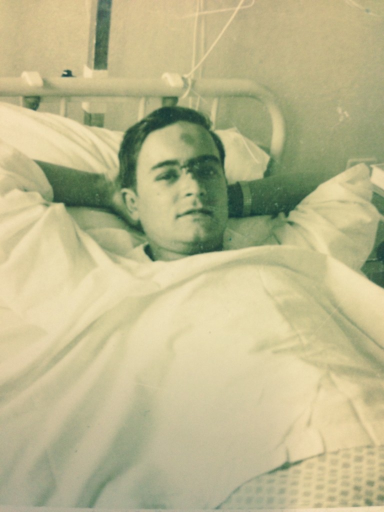 Lasse Liemola Malmin lasaretissa
