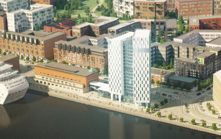 Clarion Hotel Helsinki, havainnefoto: hel.fi