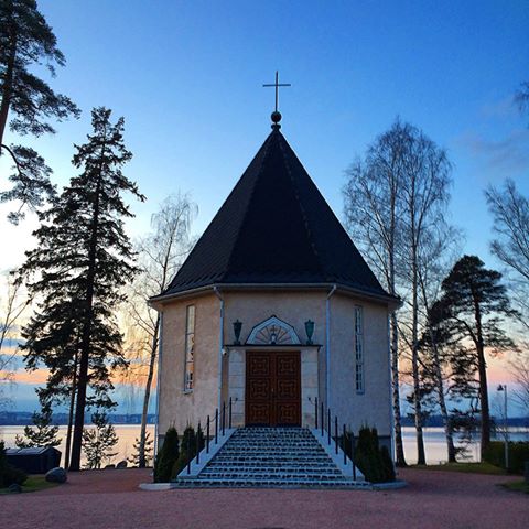 Kulosaaren hautausmaan kappeli, foto: Merryt Santanen