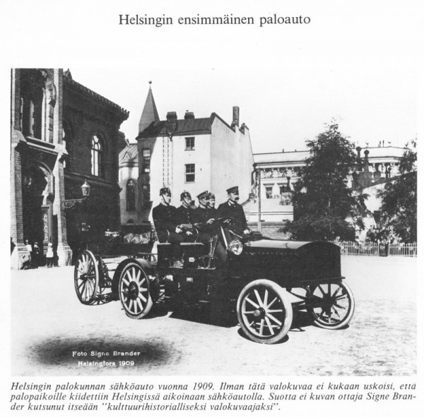Stadin brankkarin eka sähkökäyttöinen brankkaribilika