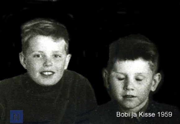 Bobi ja Cisse 1959, foto: Markku Poutanen