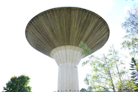 Larun vesitorni, foto: hel.fi