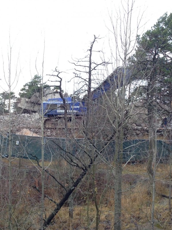 Vielä riittää murskaajille duunii pariksi viikoksi, 13.11.2015