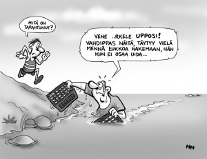 Kuvittaja MM Markku Mäkelä