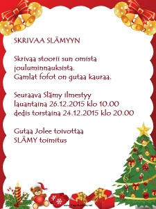 Joulu skrivaus