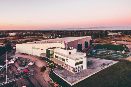 Kivikon hiihtohalli, foto: Aki Rask / hel.fi