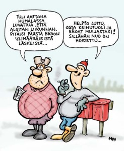 Kuvittaja MM Markku Mäkelä