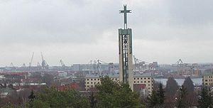 Larun tsyrkan tornista näkyy kauas..., foto: wikipedia.fi