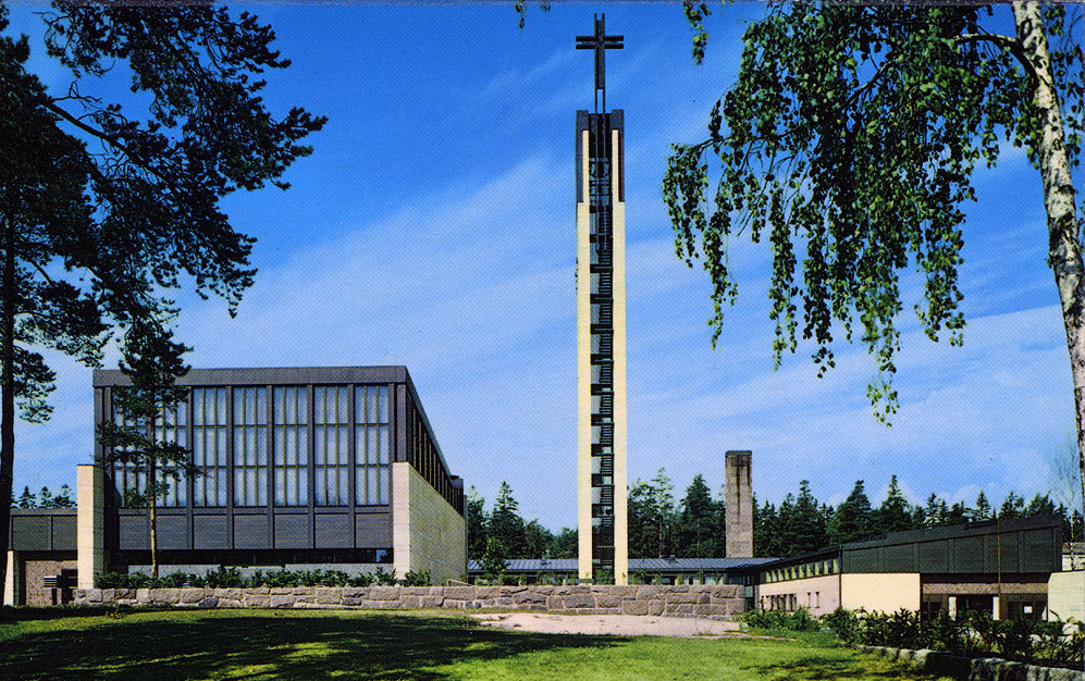 Lauttasaaren kirkko, foto: Lauttasaaren Säätiö