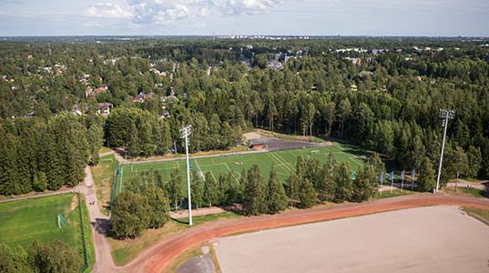 Pirkkolan kenttä Foto: Helsingin kaupuinki / uutiset