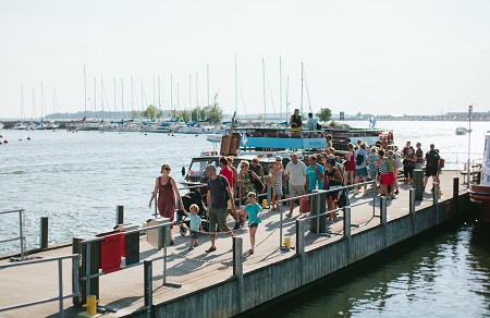 Pihlajasaaren lähtölaituri Foto: Konsta Linkola