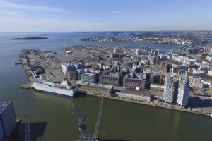 Ilmakjuva Länsisatama Kuva: Helsingin kaupunki / uutiset