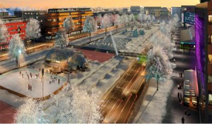 Yleiskaava Hämeenlinnanväylä Kuva: helsingin kaupunki / uutiset
