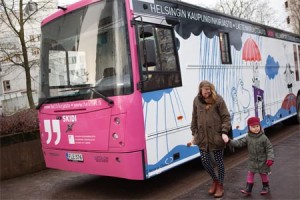 Kirjastoauto tänä päivänä Kuva: Helsinkin kaupunki / uutiset
