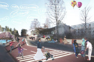 Jakomäen sydän arkitehtikilpailu Kuva: helsingin kaupunki / uutiset